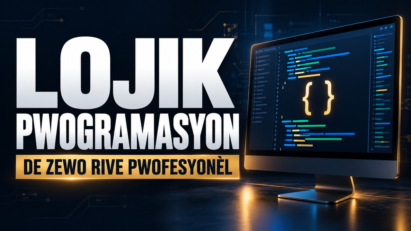 Fòmasyon Lojik Pwogramasyon — De Zewo Rive Pwofesyonèl